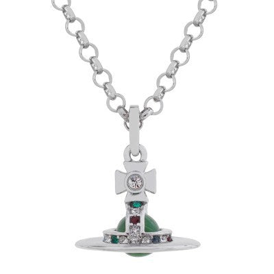 Vivienne Westwood 6mm mini three-dimensional necklace punk accessories