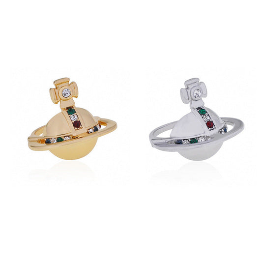 Vivienne Westwood Solid Orb series semi-Stereo Ring