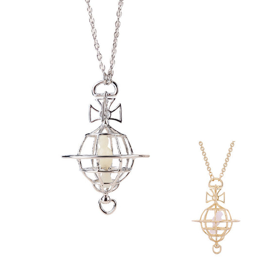Vivienne Westwood Birdcage pendant necklace niche personality punk