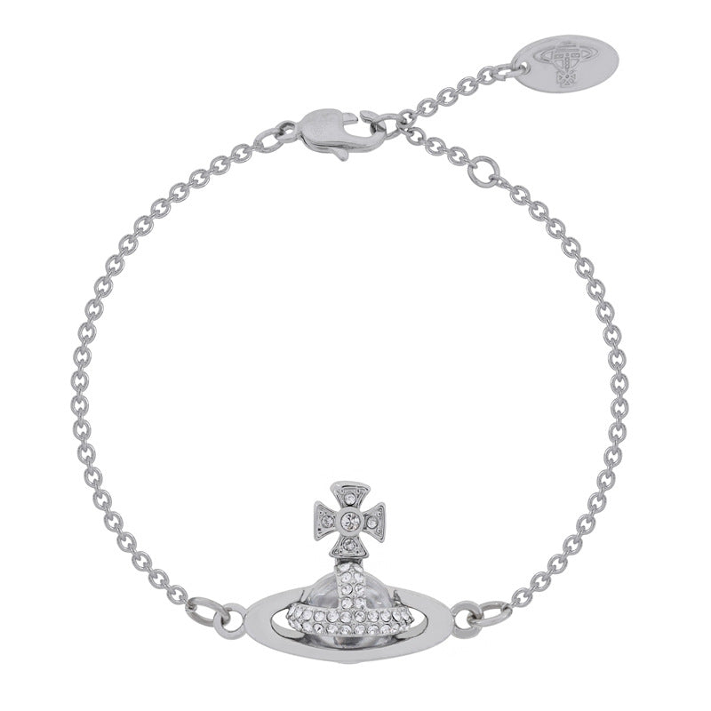 Vivienne Westwood SORADA Soladado gang drill half face bracelet High sense