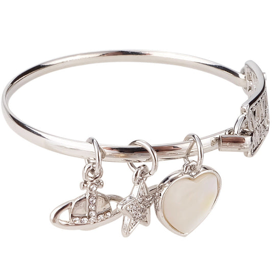 Vivienne Westwood love letter bracelet natural shell bracelet personality European and American