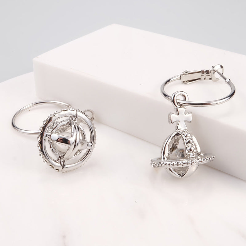 Vivienne Westwood activity Crystal eardrops female personality punk European and American style