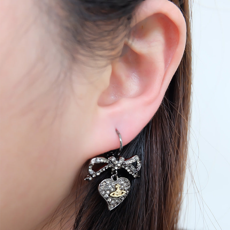 Vivienne Westwood love series earrings punk original design