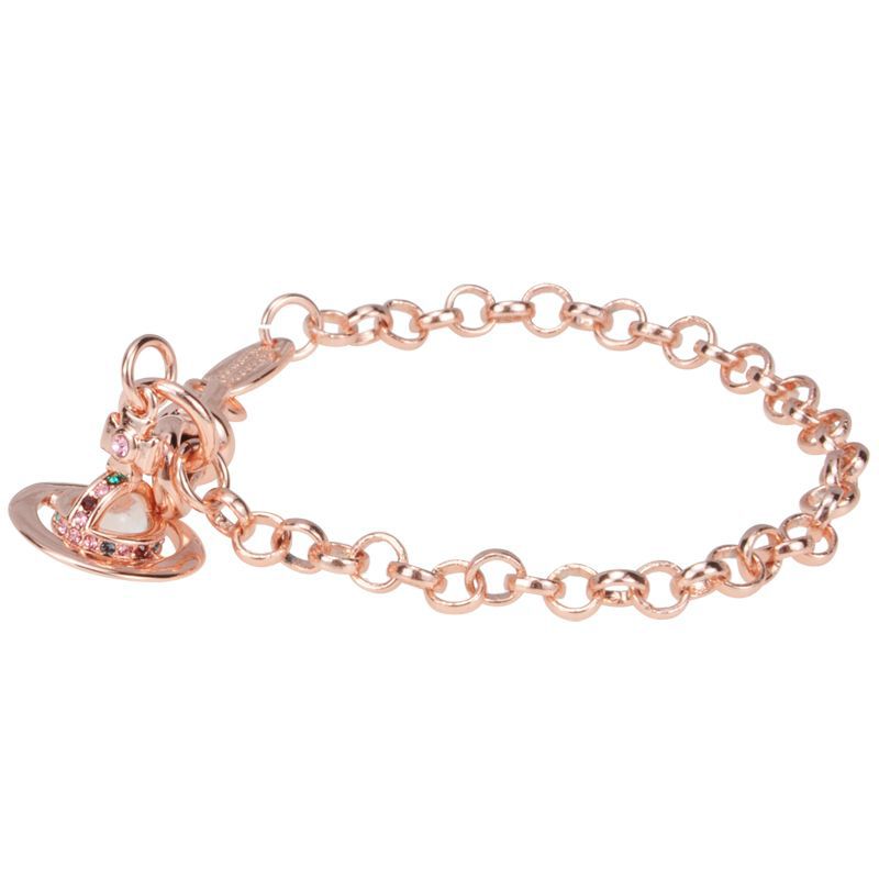 Vivienne Westwood 6MM orb stereo micro glass bead punk advanced sense