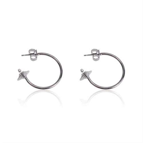 Vivienne Westwood ear ring series original European and American punk couple's earrings 2cm/4cm