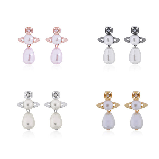 Vivienne Westwood detachable pearl earrings multi-wear earrings