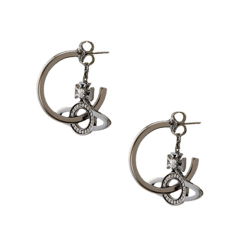 Vivienne Westwood MIRANDA three-in-one ear studs all-matching