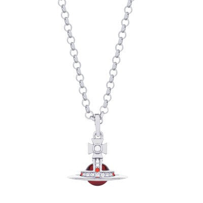 Vivienne Westwood 6mm mini three-dimensional necklace punk accessories