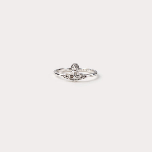 Vivienne Westwood OSLO embossed diamond-free Saturn ring