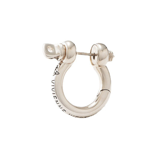 Vivienne Westwood counter new MINERVA ear studs elegant silver