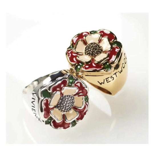 Vivienne Westwood Tudor Rose ring graceful personality niche