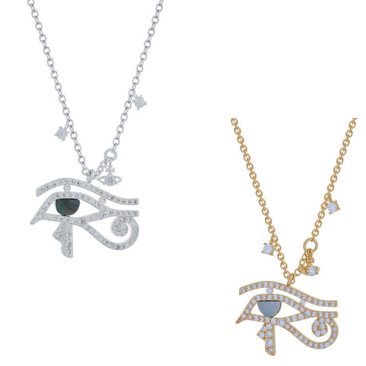 Vivienne Westwood Eye of Horus pendant necklace High sense
