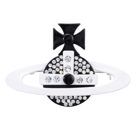 Vivienne Westwood white paint brooch ladies decorations personality female