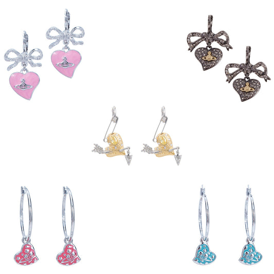 Vivienne Westwood love series earrings punk original design
