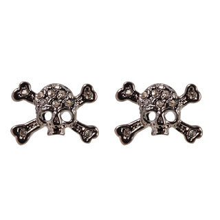 Vivienne Westwood skull series ear studs