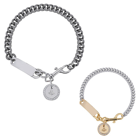 Vivienne Westwood chain round necklace personality European and American punk