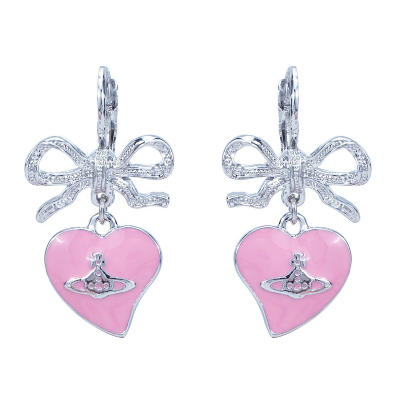 Vivienne Westwood love series earrings punk original design