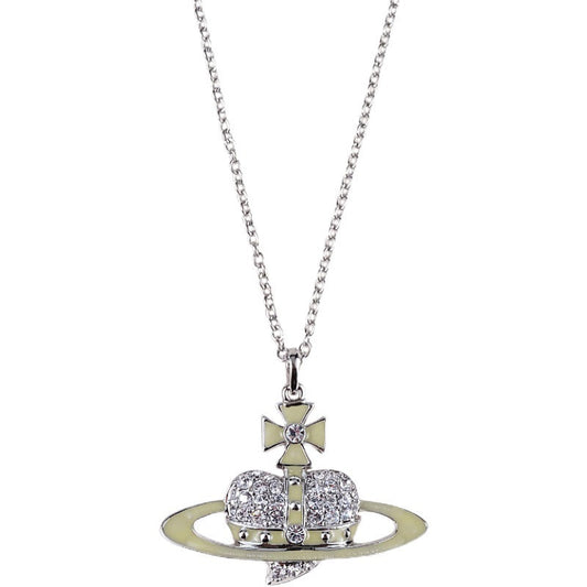 Vivienne Westwood large paint love pendant necklace exquisite high-end