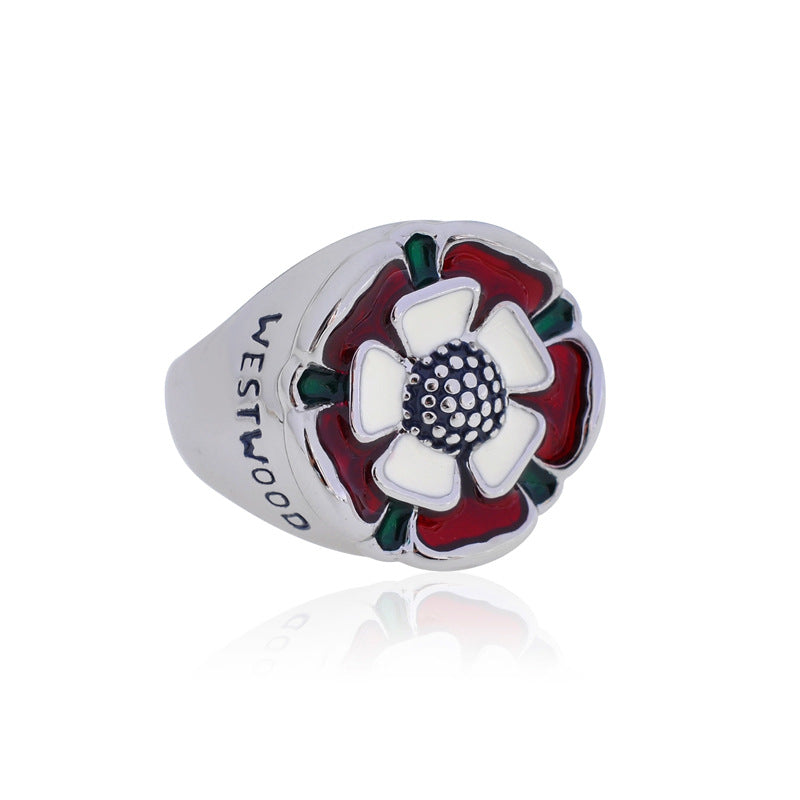 Vivienne Westwood Tudor Rose ring graceful personality niche