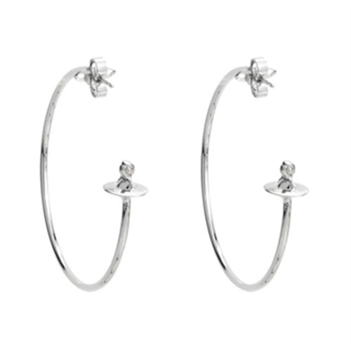 Vivienne Westwood ear ring series original European and American punk couple's earrings 2cm/4cm
