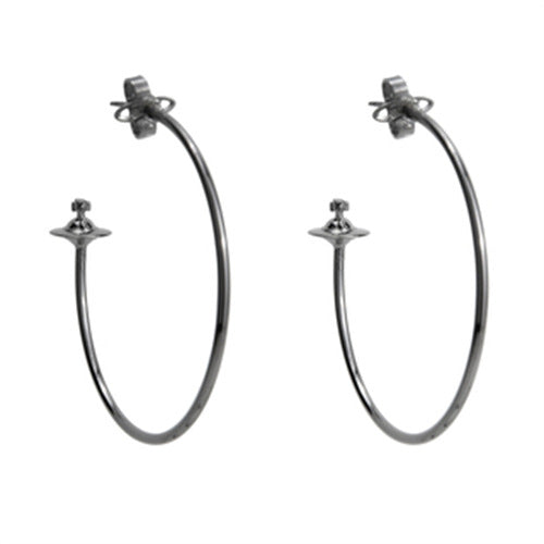 Vivienne Westwood ear ring series original European and American punk couple's earrings 2cm/4cm