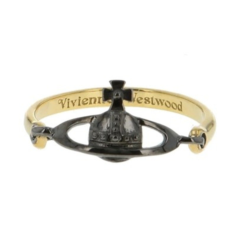 Vivienne Westwood flip ring personality European and American punk