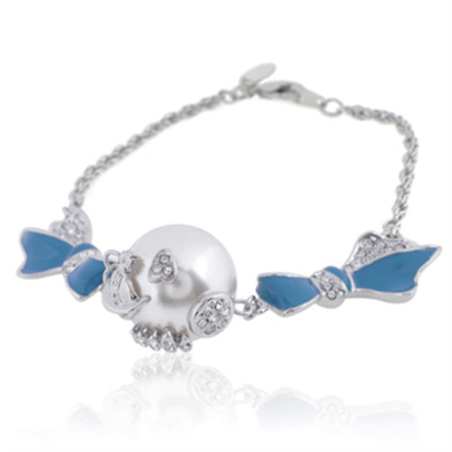 Vivienne Westwood clown bracelet European and American advanced exaggerated and personalized punk