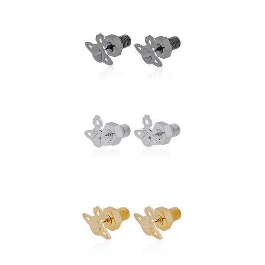 Vivienne Westwood screw series earrings personality all-match