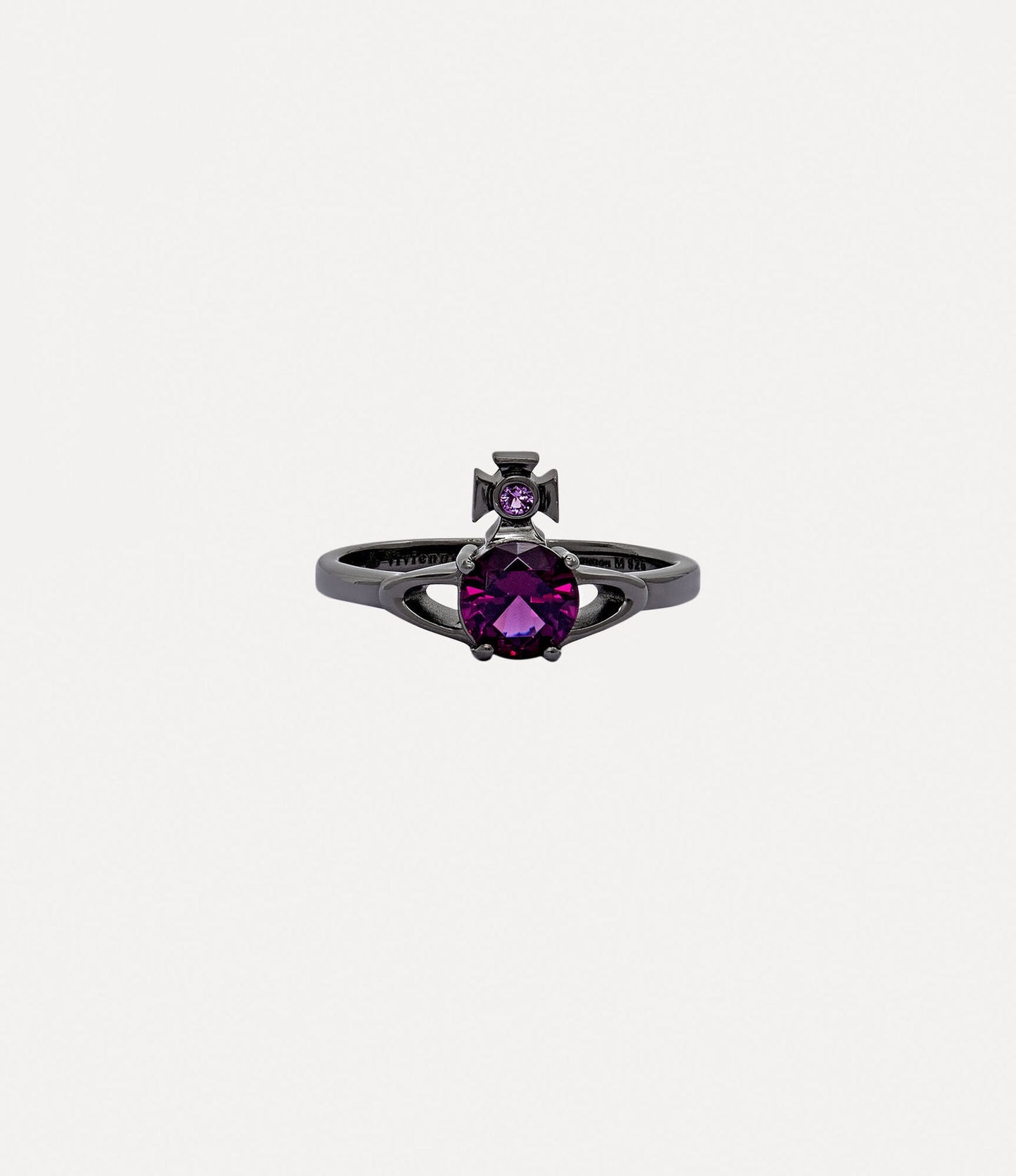Vivienne Westwood single Rhinestone ring ins simple and advanced sense