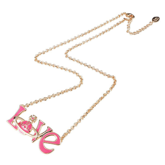 Vivienne Westwood LOVE letter pendant necklace