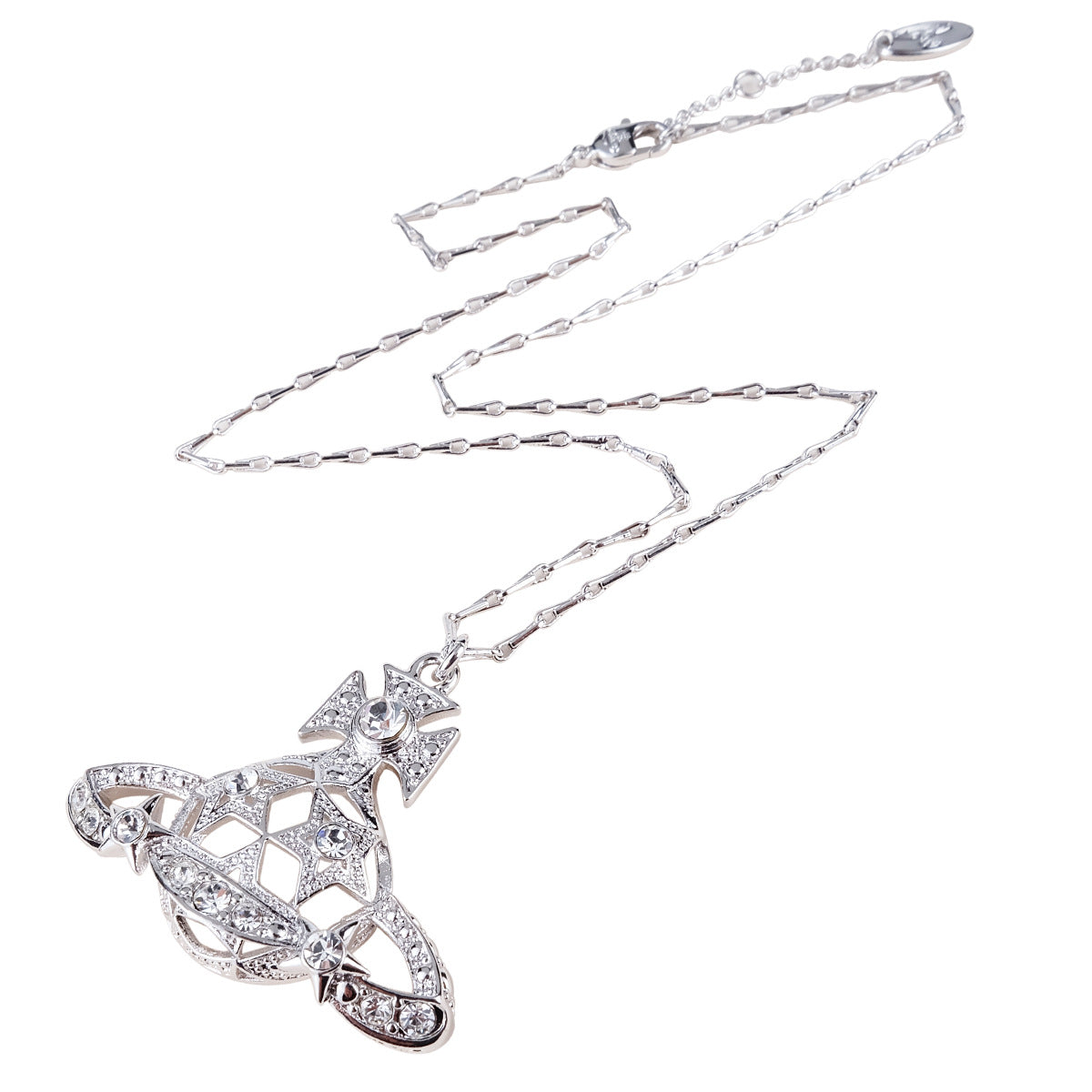 Vivienne Westwood hollow series pendant necklace niche normcore bag