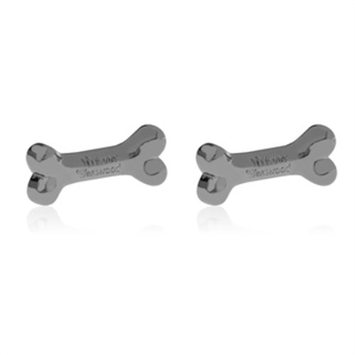 Vivienne Westwood small bone series ear studs versatile personality punk