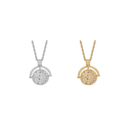 Vivienne Westwood vintage coin pendant necklace personality all-match punk