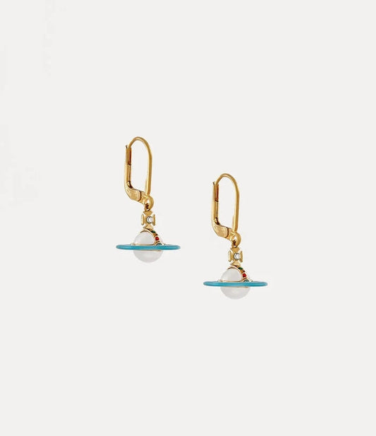 Vivienne Westwood PETITE three-dimensional earrings European and American classic earrings