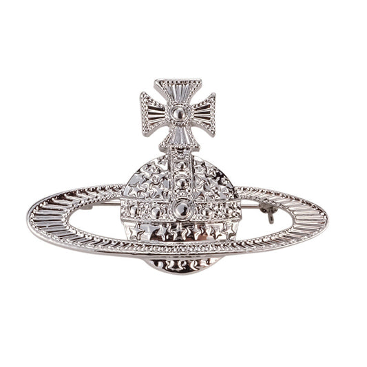 Vivienne Westwood diamond-free starry brooch shiny XINGX