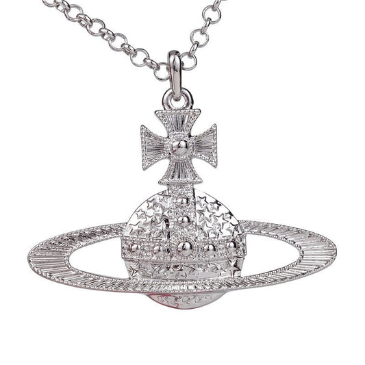 Vivienne Westwood starry pendant necklace simple High sense all-matching