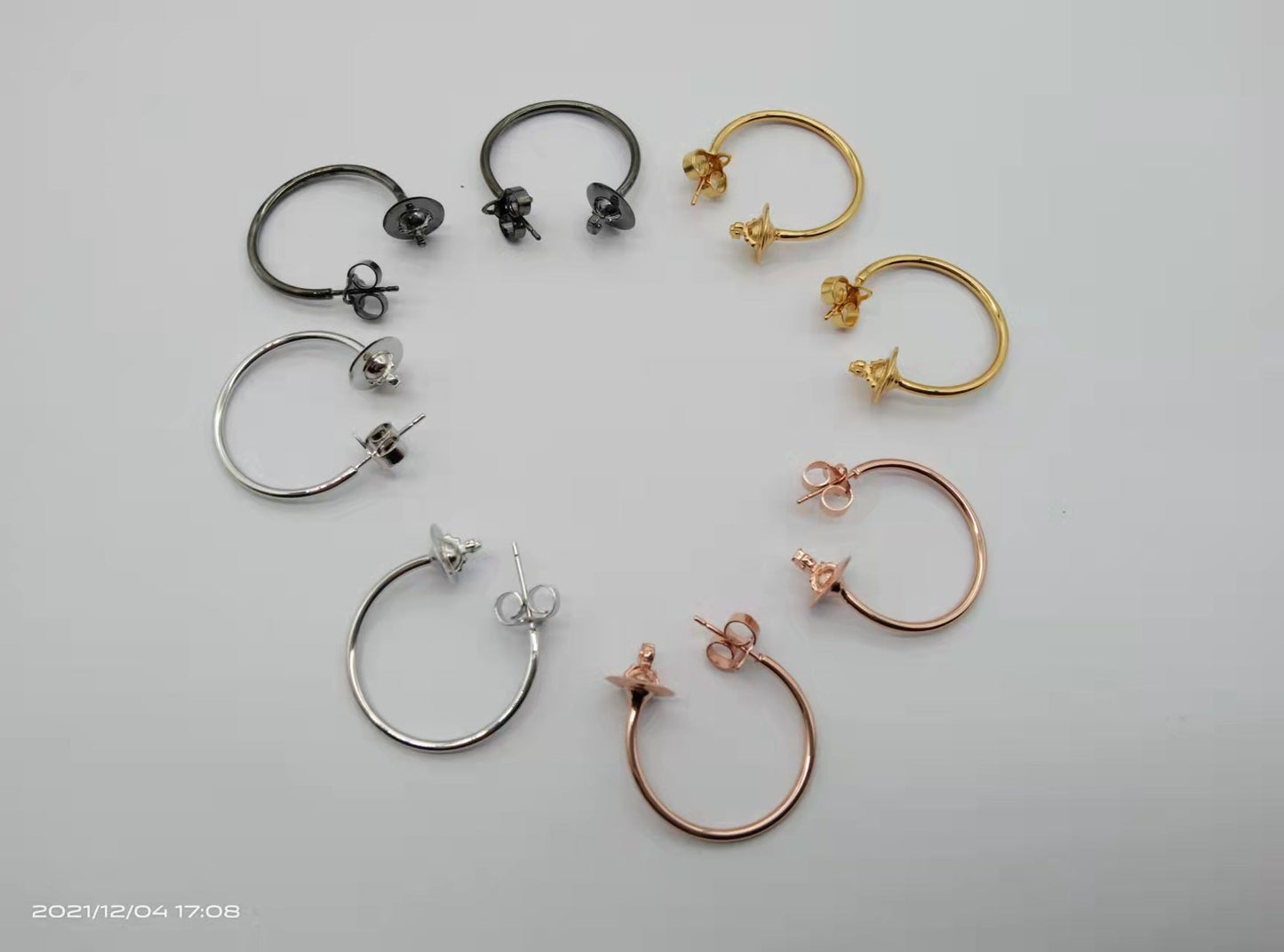 Vivienne Westwood ear ring series original European and American punk couple's earrings 2cm/4cm