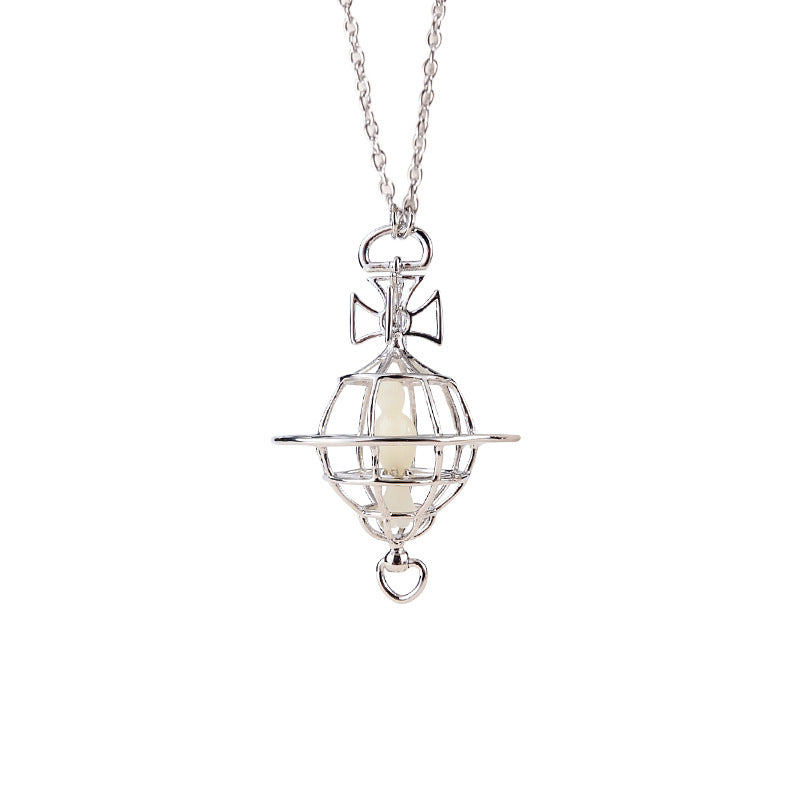 Vivienne Westwood Birdcage pendant necklace niche personality punk