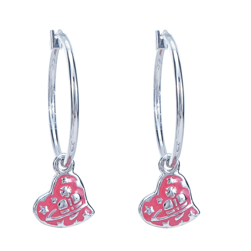 Vivienne Westwood love series earrings punk original design