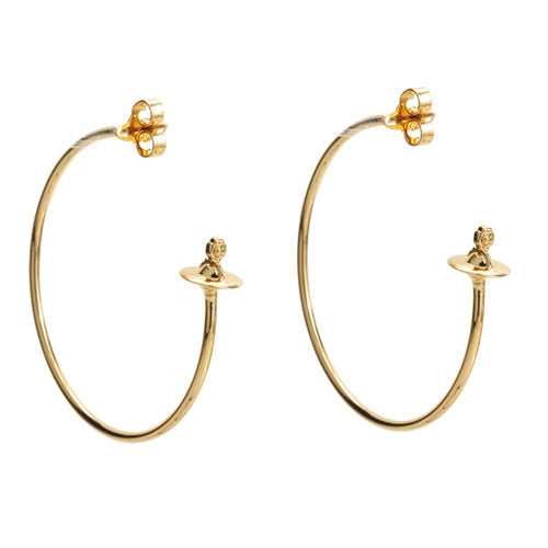 Vivienne Westwood ear ring series original European and American punk couple's earrings 2cm/4cm