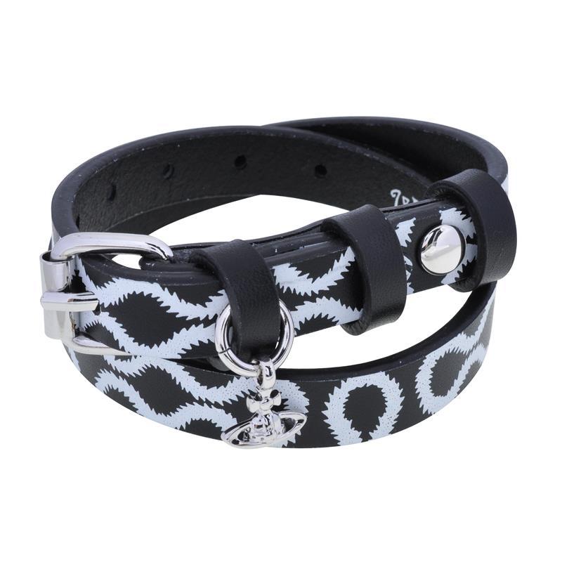 Vivienne Westwood Squiggle pirate pattern leather rope