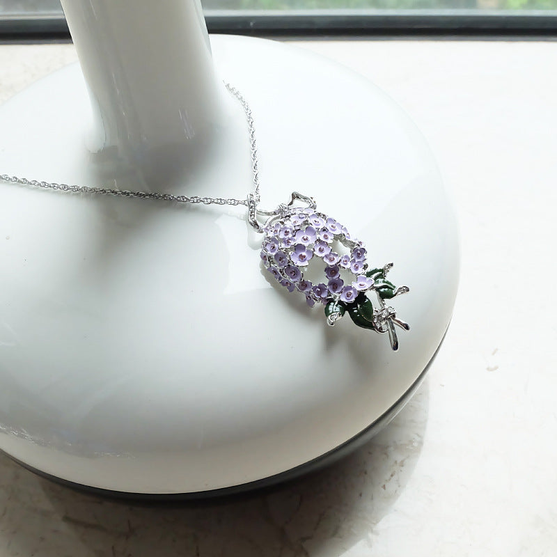 Vivienne Westwood skull flower head pendant necklace punk hip hop