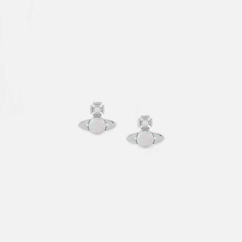 Vivienne Westwood isabelitta opal stone earrings small and exquisite