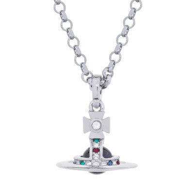 Vivienne Westwood 6mm mini three-dimensional necklace punk accessories