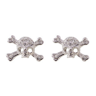 Vivienne Westwood skull series ear studs