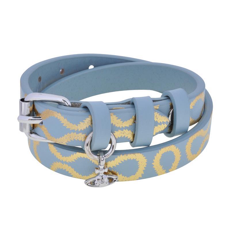 Vivienne Westwood Squiggle pirate pattern leather rope