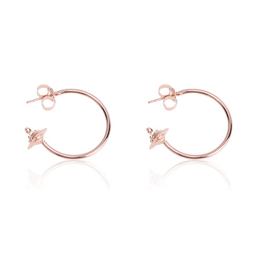 Vivienne Westwood ear ring series original European and American punk couple's earrings 2cm/4cm