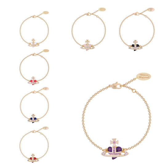 Vivienne Westwood love series bracelet female ins style high sense accessories