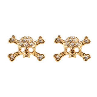 Vivienne Westwood skull series ear studs