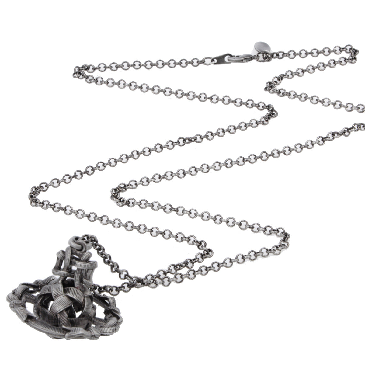 Vivienne Westwood three-dimensional woven ball three-dimensional track necklace